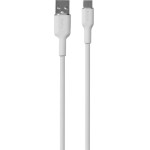 Puro Elektrik Puro Soft USB-A - USB-C Cable 1.5m - White - (PUUSBCICONWHI)
