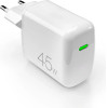 Puro Elektrik Puro Super Mini 45W PD GaN USB-C Wall Charger - White - (PUFCMTCUSBC45WGWHI)