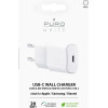 Puro Elektrik Puro White 20W Power Delivery USB-C Wall Charger - White - (PWFCMTCUSBC20WWHI)