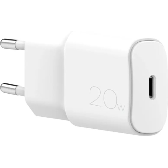Puro Elektrik Puro White 20W Power Delivery USB-C Wall Charger - White - (PWFCMTCUSBC20WWHI)