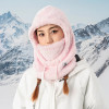 Qunature Arctic Velvet Ski Balaclava Size L - Pink - (13230021023)