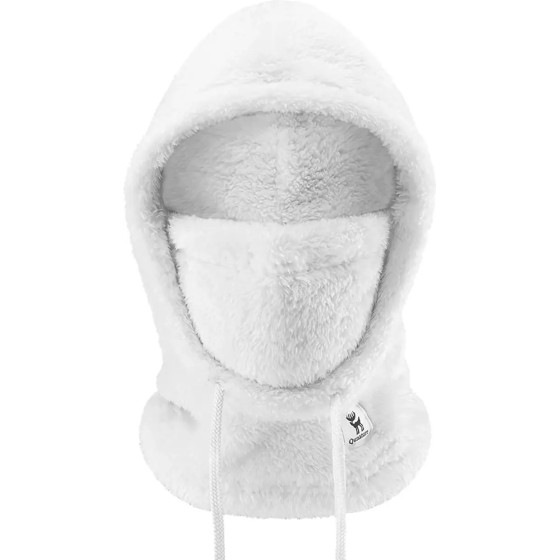Qunature Arctic Velvet Ski Balaclava Size M - White - (13230021018)