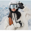 Qunature Panda Ski Gloves for Kids and Adults Size S - Black/White - (16410047001)