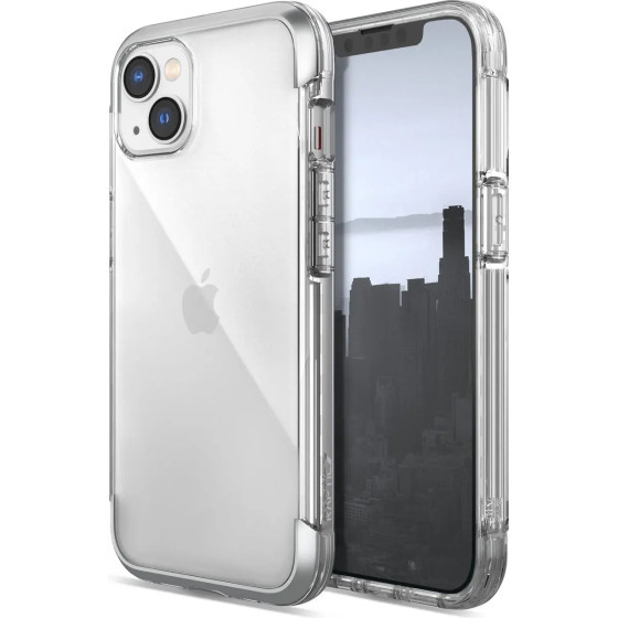 Raptic X-Doria Air Case for iPhone 14 Plus armored cover silver - (Raptic Air for iPhone 14 Plus silver)