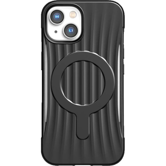Raptic X-Doria Clutch Case iPhone 14 Plus with MagSafe back cover black - (Raptic clutch built for MagSafe for iPhone 14 Plus Black)
