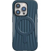 Raptic X-Doria Clutch Case iPhone 14 Pro Max with MagSafe back cover blue - (Raptic clutch built for MagSafe for iPhone 14 Pro Max Marine Blue)