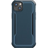 Raptic X-Doria Fort Case iPhone 14 Plus with MagSafe armored blue cover - (Raptic Fort built for MagSafe for iPhone 14 Plus Marine Blue)