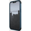 Raptic X-Doria Fort Case iPhone 14 Plus with MagSafe armored blue cover - (Raptic Fort built for MagSafe for iPhone 14 Plus Marine Blue)