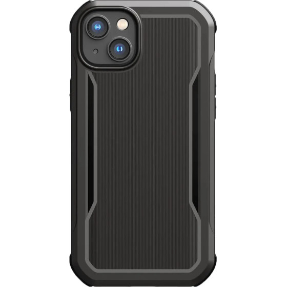 Raptic X-Doria Fort Case iPhone 14 Plus with MagSafe armored cover black - (Raptic Fort built for MagSafe for iPhone 14 Plus Black)