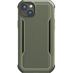 Raptic X-Doria Fort Case iPhone 14 Plus with MagSafe armored cover green - (Raptic Fort built for MagSafe for iPhone 14 Plus Moss Green)