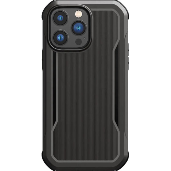 Raptic X-Doria Fort Case iPhone 14 Pro Max with MagSafe armored cover black - (Raptic Fort built for MagSafe for iPhone 14 Pro Max Black)