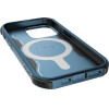 Raptic X-Doria Fort Case iPhone 14 Pro with MagSafe armored blue cover - (Raptic Fort built for MagSafe for iPhone 14 Pro Marine Blue)