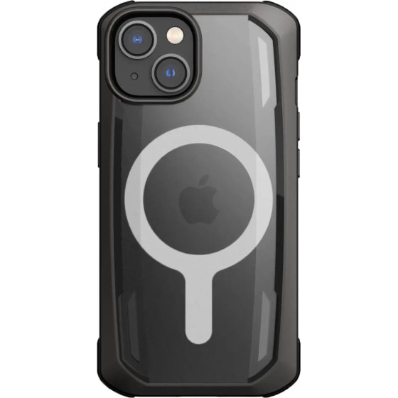 Raptic X-Doria Secure Case for iPhone 14 Plus with MagSafe armored cover black - (Raptic Secure built for MagSafe for iPhone 14 Plus Black)