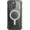 Raptic X-Doria Secure Case for iPhone 14 Pro Max with MagSafe armored cover green - (Raptic Secure built for MagSafe for iPhone 14 Pro Max Moss Green)
