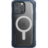 Raptic X-Doria Secure Case for iPhone 14 Pro with MagSafe armored cover blue - (Raptic Secure built for MagSafe for iPhone 14 Pro Marine Blue)