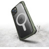 Raptic X-Doria Secure Case iPhone 14 Pro with MagSafe armored cover green - (Raptic Secure built for MagSafe for iPhone 14 Pro Moss Green)