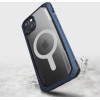 Raptic X-Doria Secure Case iPhone 14 with MagSafe armored blue cover - (Raptic Secure built for MagSafe for iPhone 14 Marine Blue)