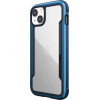 Raptic X-Doria Shield Case iPhone 14 armored cover blue - (Raptic Shield for iPhone 14 Marine Blue)