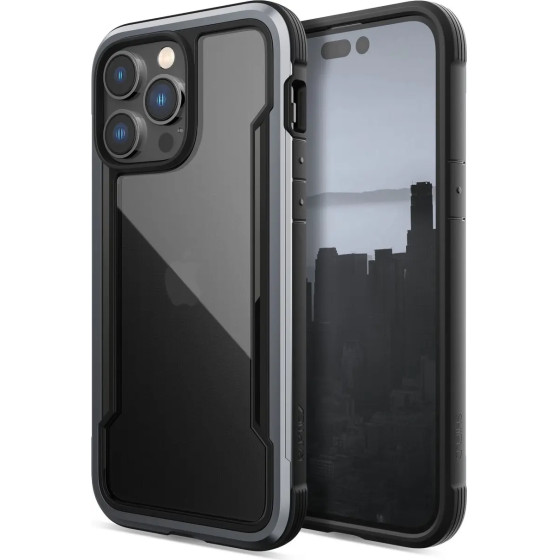 Raptic X-Doria Shield Case iPhone 14 Pro Max armored cover black - (Raptic Shield for iPhone 14 Pro Max Black)