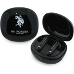 U.S. Polo Assn. TWS US Polo DH Logo Bluetooth Headphones - Black - (USP000157-0)