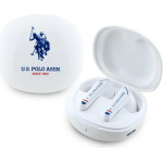 U.S. Polo Assn. TWS US Polo DH Logo Bluetooth Headphones - White - (USP000158-0)