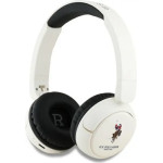 U.S. Polo Assn. US Polo Bluetooth Headphones USHPV6PUNH White DH Color Logo - (USP000155-0)