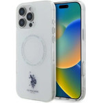U.S. Polo Assn. US Polo IML Ring MagSafe Case for iPhone 16 Pro Max - White - (USP000142-0)
