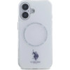 U.S. Polo Assn. US Polo IML Ring MagSafe iPhone 16 Case - White - (USP000140-0)