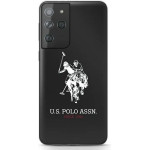 U.S. Polo Assn. US Polo Shiny Big Logo Case for Samsung Galaxy S21 Ultra - Black - (USP000100-0)