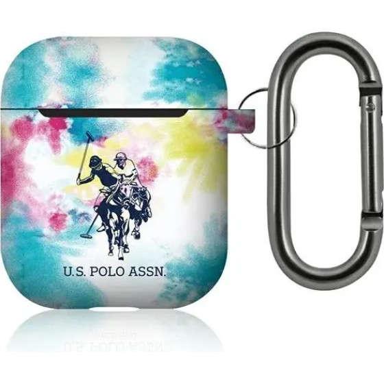 U.S. Polo Assn. US Polo USACA2PCUSML AirPods case multicolor Tie & Dye Collection - (USP000078-0)