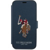 U.S. Polo Assn. US Polo USFLBKP12LPUGFLNV iPhone 12 Pro Max 6,7'' granatowy/navy book Polo Embroidery Collection - (USP000074-0)
