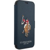 U.S. Polo Assn. US Polo USFLBKP12LPUGFLNV iPhone 12 Pro Max 6,7'' granatowy/navy book Polo Embroidery Collection - (USP000074-0)