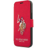 U.S. Polo Assn. US Polo USFLBKP12LPUGFLRE iPhone 12 Pro Max 6,7'' czerwony/red book Polo Embroidery Collection - (USP000077-0)