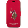 U.S. Polo Assn. US Polo USFLBKP12LPUGFLRE iPhone 12 Pro Max 6,7'' czerwony/red book Polo Embroidery Collection - (USP000077-0)