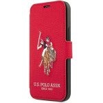 U.S. Polo Assn. US Polo USFLBKP12MPUGFLRE iPhone 12/12 Pro 6,1'' czerwony/red book Polo Embroidery Collection - (USP000076-0)