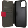 U.S. Polo Assn. US Polo USFLBKP12MPUGFLRE iPhone 12/12 Pro 6,1'' czerwony/red book Polo Embroidery Collection - (USP000076-0)