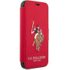 U.S. Polo Assn. US Polo USFLBKP12SPUGFLRE iPhone 12 mini 5,4'' czerwony/red book Polo Embroidery Collection - (USP000075-0)