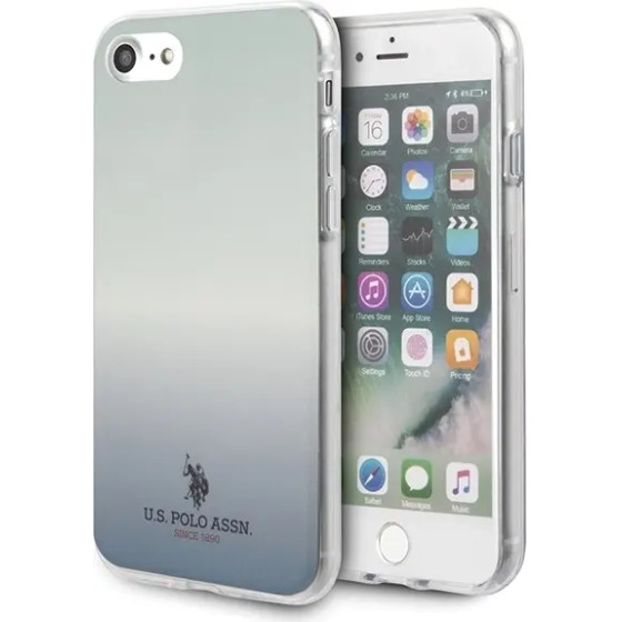 U.S. Polo Assn. US Polo USHCI8TRDGLB iPhone 7/8/SE 2020 / SE 2022 niebieski/blue Gradient Pattern Collection - (USP000032-0)