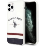 U.S. Polo Assn. US Polo USHCN58PCSTRB iPhone 11 Pro bialy/white Tricolor Pattern Collection - (USP000022-0)