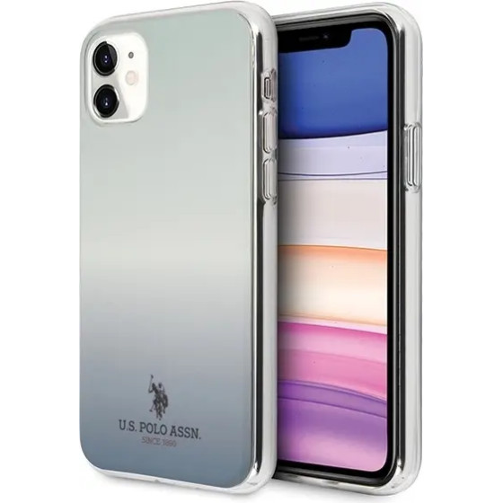 U.S. Polo Assn. US Polo USHCN61TRDGLB iPhone 11 niebieski/blue Gradient Pattern Collection - (USP000026-0)