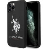 U.S. Polo Assn. US Polo USHCN65SLHRBK iPhone 11 Pro Max czarny/black Silicone Collection - (USP000040-0)