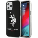U.S. Polo Assn. US Polo USHCP12LTPUHRBK iPhone 12 Pro Max 6,7'' czarny/black Shiny Big Logo - (USP000054-0)