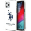 U.S. Polo Assn. US Polo USHCP12MTPUHRWH iPhone 12/12 Pro 6.1 white Shiny Big Logo - (USP000050-0)