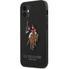 U.S. Polo Assn. US Polo USHCP12SPUGFLBK iPhone 12 mini 5,4'' czarny/black Polo Embroidery Collection - (USP000064-0)