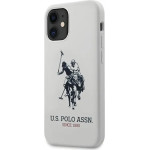 U.S. Polo Assn. US Polo USHCP12SSLHRWH iPhone 12 mini 5,4'' bialy/white Silicone Collection - (USP000067-0)
