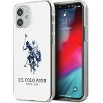 U.S. Polo Assn. US Polo USHCP12STPUHRWH iPhone 12 mini 5,4'' bialy/white Shiny Big Logo - (USP000049-0)