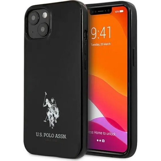 U.S. Polo Assn. US Polo USHCP13SUMHK iPhone 13 mini 5.4 black/black hardcase Horses Logo - (USP000119-0)