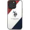 U.S. Polo Assn. US Polo USHCP14LPSO3 iPhone 14 Pro 6.1 white/white Tricolor Embossed - (USP000126-0)