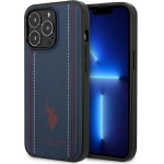 U.S. Polo Assn. US Polo USHCP14XPFAV iPhone 14 Pro Max 6.7 navy/navy blue Leather Stitch - (USP000131-0)