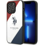 U.S. Polo Assn. US Polo USHCP14XPSO3 iPhone 14 Pro Max 6.7 white/white Tricolor Embossed - (USP000127-0)